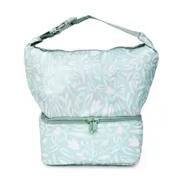 Target Sage Green Floral Lunch Bag - Anko offer