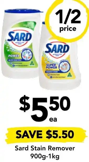 Drakes Sard Stain Remover 900g-1kg offer