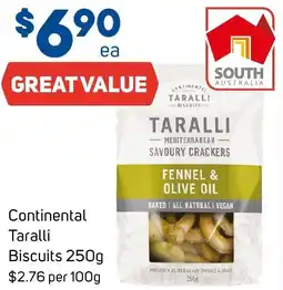Foodland Continental Taralli Biscuits 250g offer