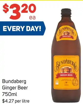 Foodland Bundaberg Ginger Beer 750ml offer