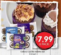Spudshed Cadbury Cupcake Varieties 6pk offer