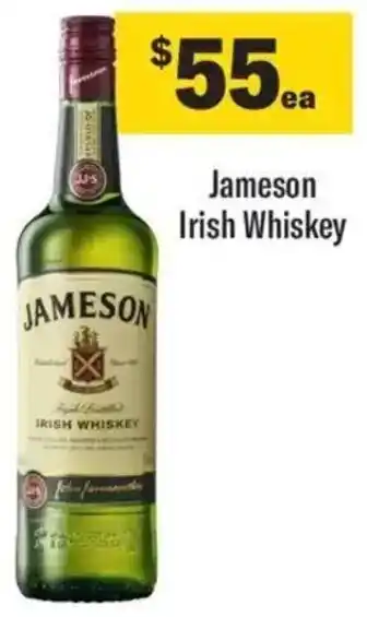 Liquorland Jameson Irish Whiskey offer