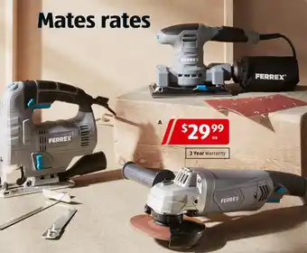 ALDI Assorted power tools offer