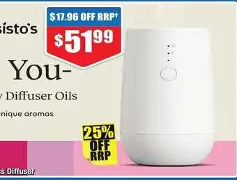 Chemist Warehouse Simply Oil Waterless Diffuser offer