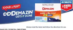 Chemist Warehouse DEMAZIN cold + flu relief offer