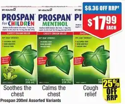 Chemist Warehouse PROSPAN for CHILDREN offer
