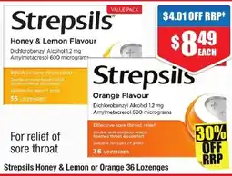 Chemist Warehouse Strepsils offer