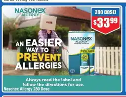 Chemist Warehouse NASONEX offer