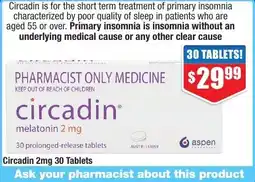 Chemist Warehouse circadin offer