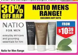 Chemist Warehouse Natio for Men Range offer