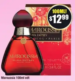 Chemist Warehouse Maroussia 100ml edt offer