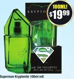 Chemist Warehouse Superman Kryptonite 100ml edt offer