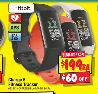 JB Hi-Fi Charge 6 Fitness Tracker offer