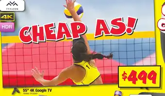 JB Hi-Fi 55" 4K Google TV offer