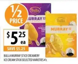 Supabarn BULLA MURRAY ST ICE CREAMERY offer