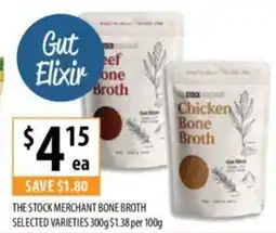 Supabarn THE STOCK MERCHANT BONE BROTH offer