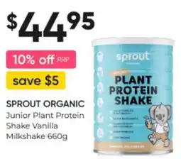 Super Pharmacy SPROUT ORGANIC offer