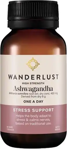 healthylife Wanderlust High Strength Ashwagandha 90 Capsules offer