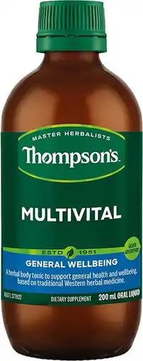 Thompsons Multivital 200ml
