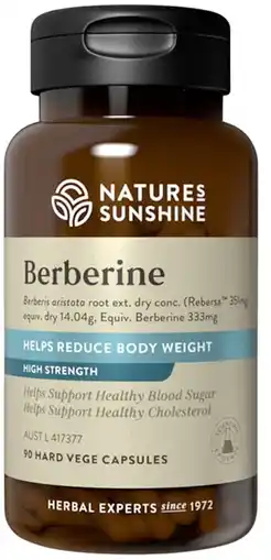 healthylife Nature's Sunshine Berberine 90 Capsules offer