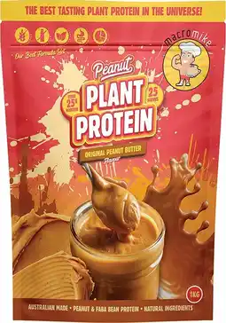 healthylife Macro Mike Peanut Plant Protein Original Peanut Butter 1kg offer