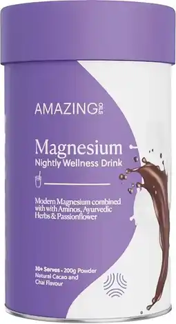 healthylife Amazing Oils Magnesium Nightly Wellness Drink 200g offer