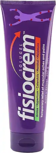Fisiocrem Solugel Muscle Pain Relief Gel 250g