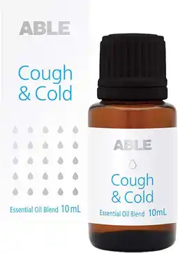 healthylife ABLE Vaporiser Essential Oil Cough & Cold Blend 10ml offer