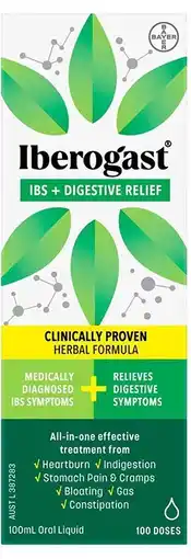 healthylife Iberogast IBS + Digestive Relief Oral Liquid 100ml offer
