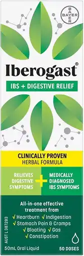 healthylife Iberogast IBS + Digestive Relief Oral Liquid 50ml offer