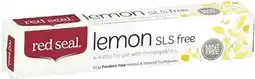 Red Seal Lemon SLS Free Toothpaste 100g