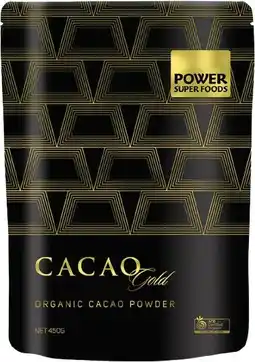 healthylife Power Super Foods Cacao Gold Powder 450g offer