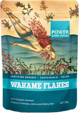 healthylife Power Super Foods Wakame Flake 50g offer