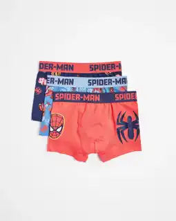 Target Spider-Man Boys Trunks 3 Pack Underwear Gift Set offer
