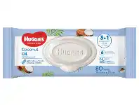 Pharmacy4Less Huggies Baby Coconut Oil Wipes 80 Pack offer