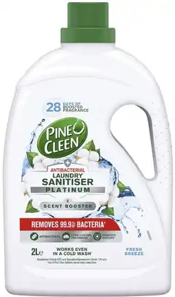 Coles Pine O Cleen Platinum Anti-Bacterial Laundry Sanitiser 2 Litre offer
