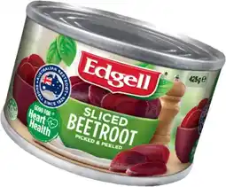 Coles Edgell Beetroot 425g offer