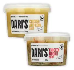 Coles Dari's Soup 550g offer