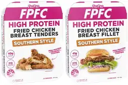 Coles FPFC Fropro Protein Chicken Tenders or Burgers 300g offer