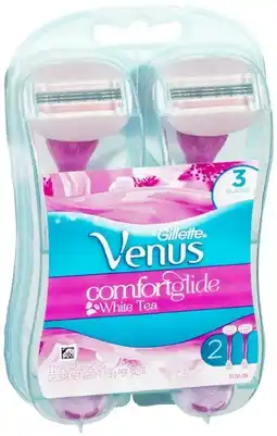 Coles Gillette Venus Comfortglide Disposable Razors 2 Pack offer