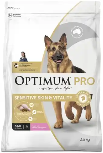 Coles Optimum Pro Dry Dog Food 2.5kg offer