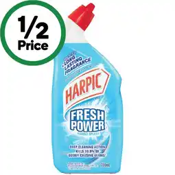 Woolworths Harpic Fresh Power Toilet Cleaner 700ml offer