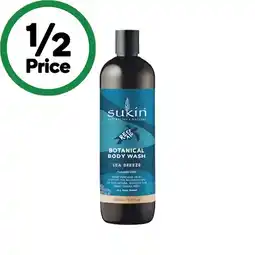 Woolworths Sukin Body Wash 500ml offer