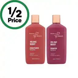 Woolworths Thanks To Nature Shampoo or Conditioner 500ml offer