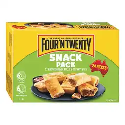 Woolworths Four’N Twenty Snack Pack 1.1 kg offer