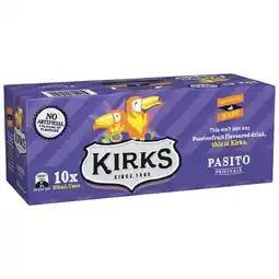 Woolworths Kirks Soft Drink Can Varieties 10 x 375ml offer
