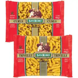 Woolworths San Remo Pasta 500g offer