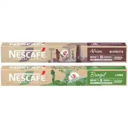 Woolworths Nescafe Farmers Origin Coffee Pods Pk 10 offer