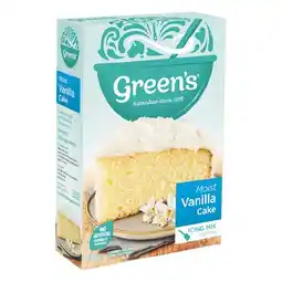 Woolworths Green's Traditional Baking Mixes 340-470g offer