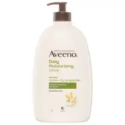 Woolworths Aveeno Daily Moisturising Body Lotion 1 Litre offer